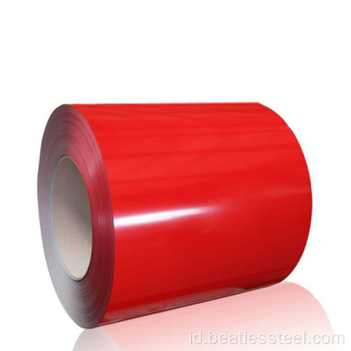 Prepainted Coated Steel Coil RAL9002 Untuk Bahan Bangunan